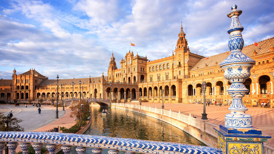 Plaza Espana in Sevilla