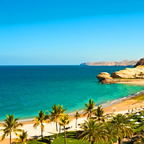 Kiten im Oman