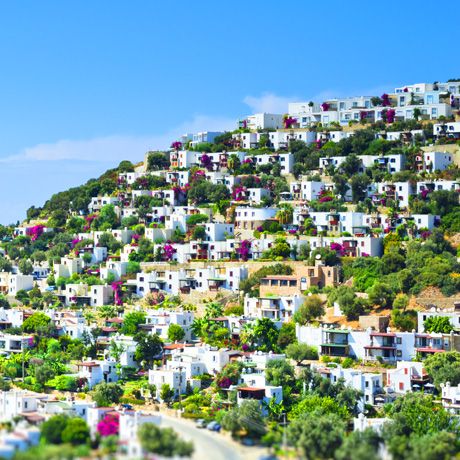 Die weiße Stadt Bodrum