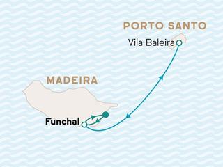 Traumhafte Inselkombination: Madeira mit Porto Santo (tr)