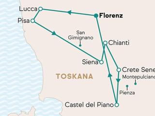 Toskana: Das Erbe der Medici ab Florenz (tr)