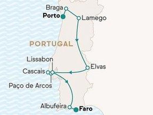 Von Nordportugal an die Algarve in Boutique-Hotels