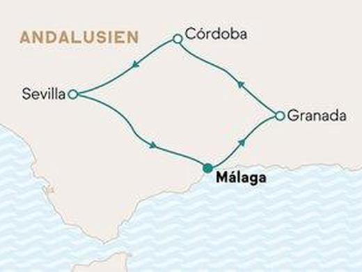 Auf der richtigen Spur durch Andalusien