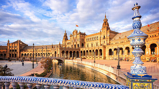 Plaza Espana in Sevilla