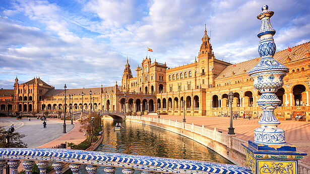Plaza Espana in Sevilla