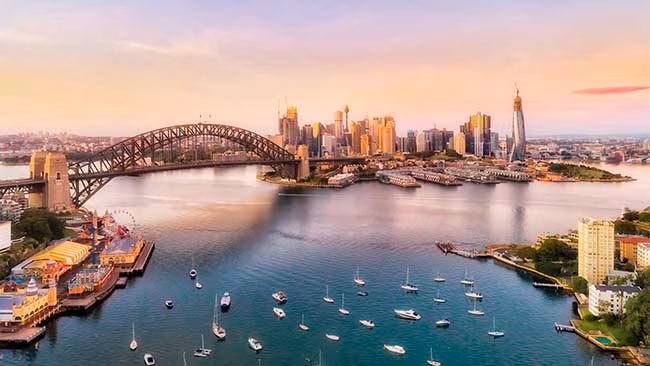 Australien, Skylineon Sydney