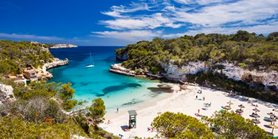 Bucht in Santanyi, Mallorca