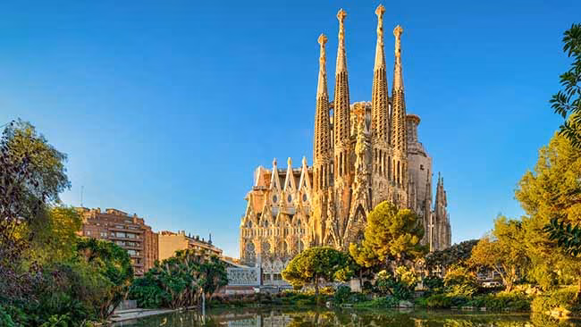 Spanien Barcelona Sagrada Familia