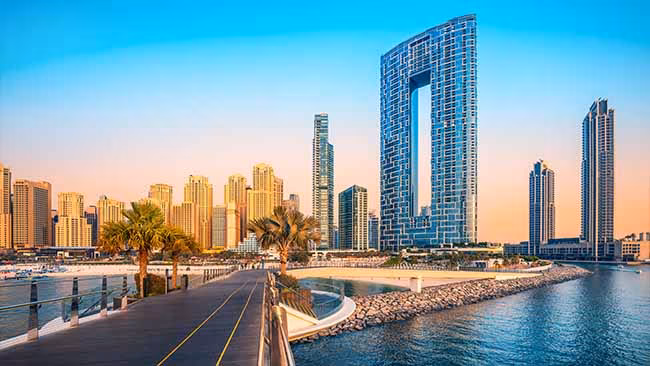 VAE Dubai, Skyline