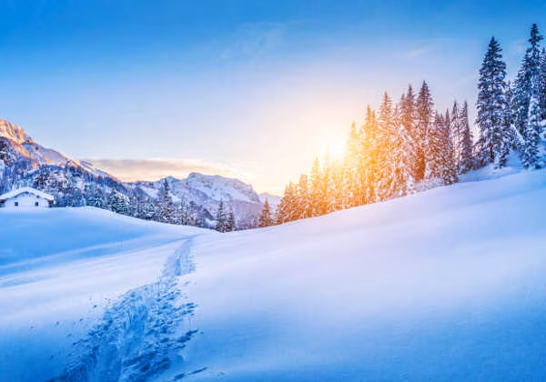 Berge Winter