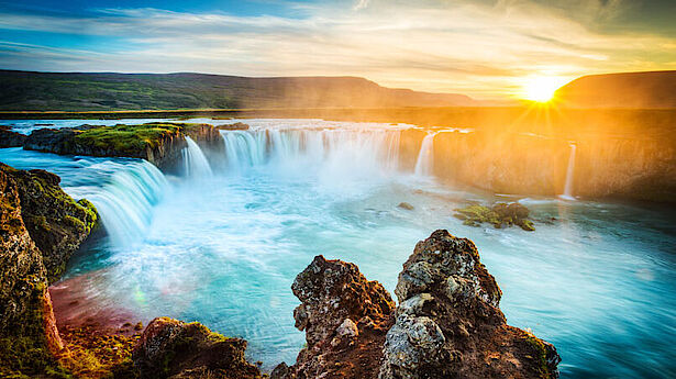 island wasserfall reisen rundreisen