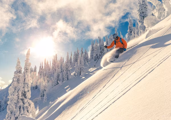 Skifahrer