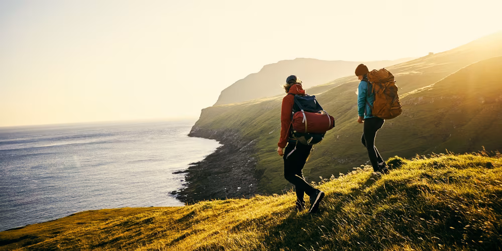 Wandern Pärchen