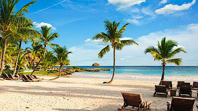 Dominikanische Republik Strand Meer 