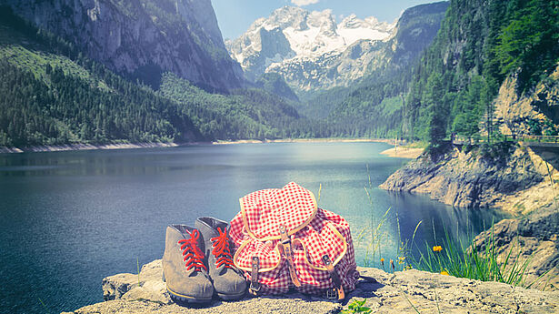 Wandern in den Bergen