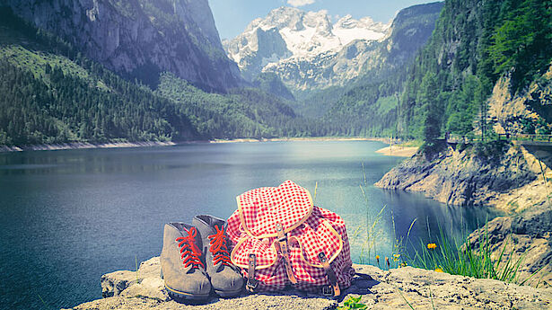 Wandern in den Bergen