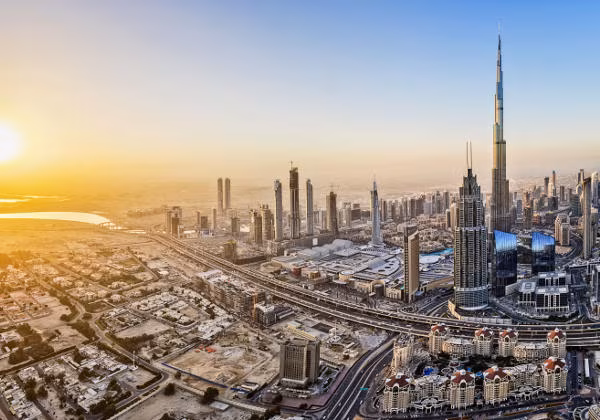 Dubai Sonnenuntergang