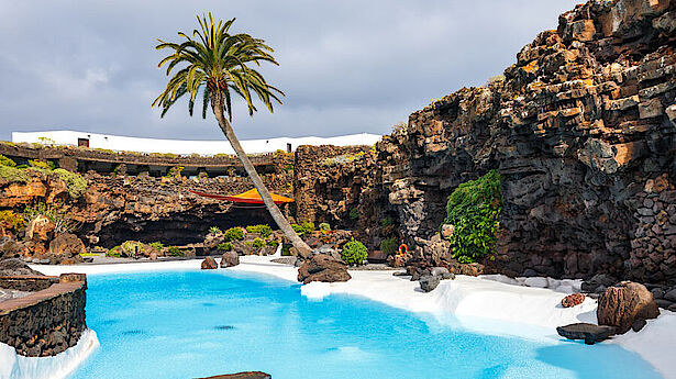 "Jameos del Agua" -  Pool in einer Vulkanhöhle