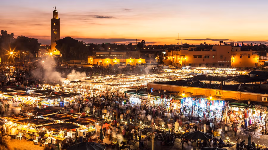 Marokko Markt Souk