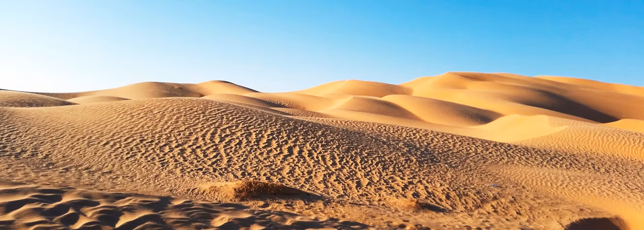 Wüste Sand Himmel