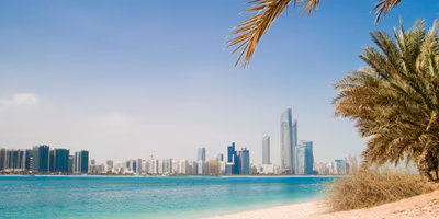 VAE Dubai Skyline Strand