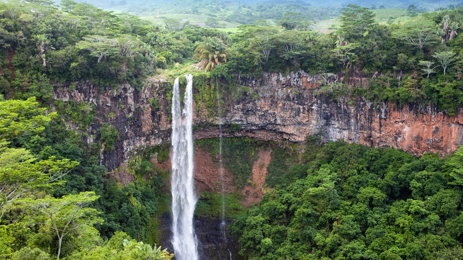 Wasserfall in Mauritius