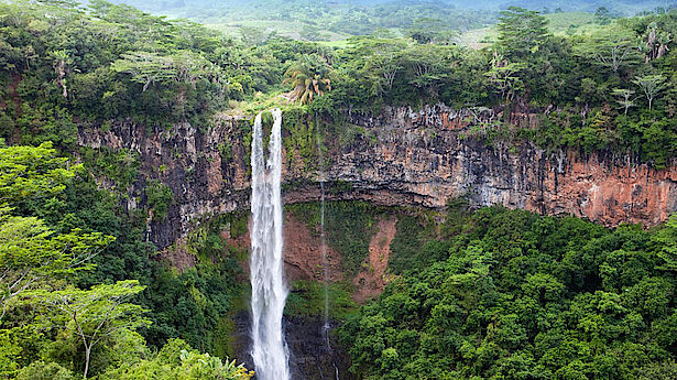 Wasserfall in Mauritius Wasserfall in Mauritius