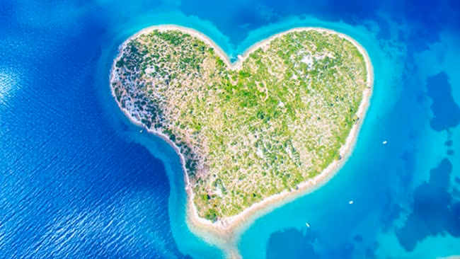 Insel Galesnjak, Herzinsel, Kroatien