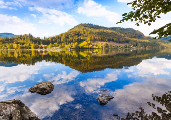 Österreich Berge See