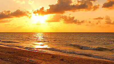 Sonnenuntergang Strand