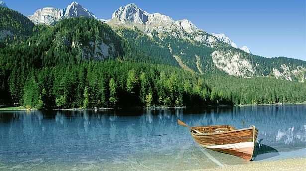 trentino italien berge see