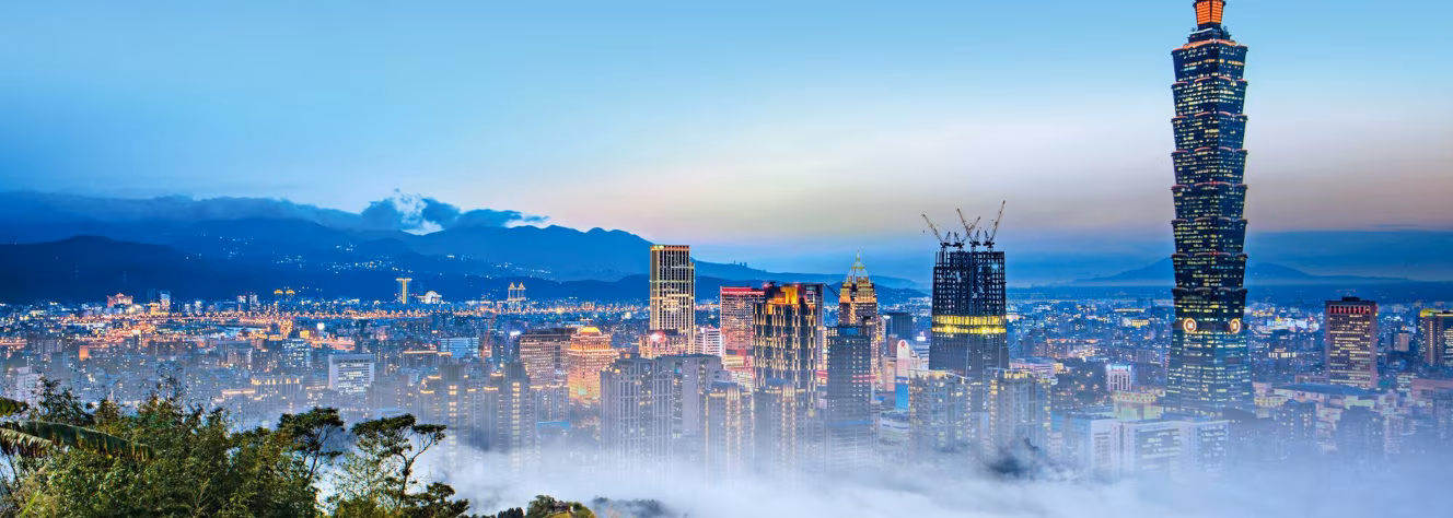 Taiwan Taipeh Skyline