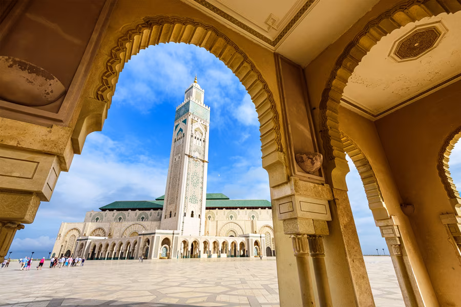 Marokko Casablanca Moschee