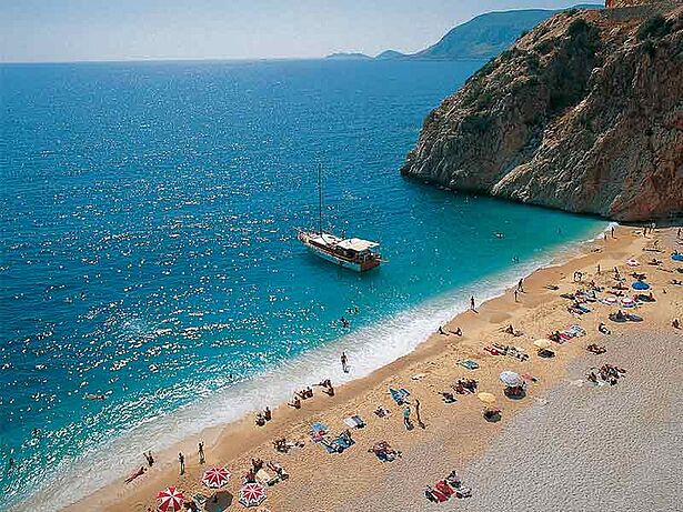 Türkische Riviera Strand