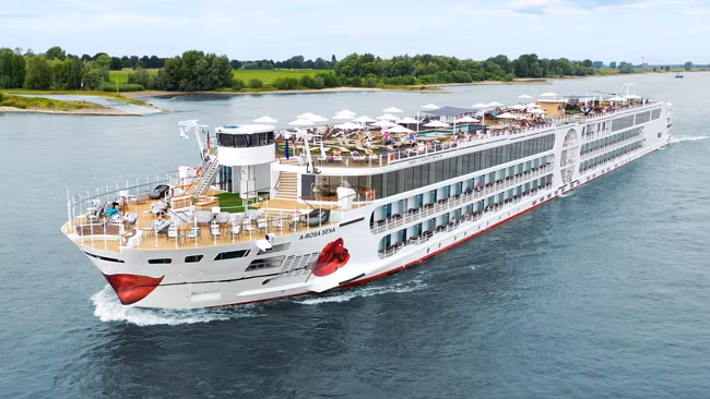 A Rosa Sena Flusskreuzfahrtschiff