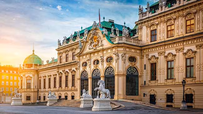 Österreich, Wien, Schloss Belvedere
