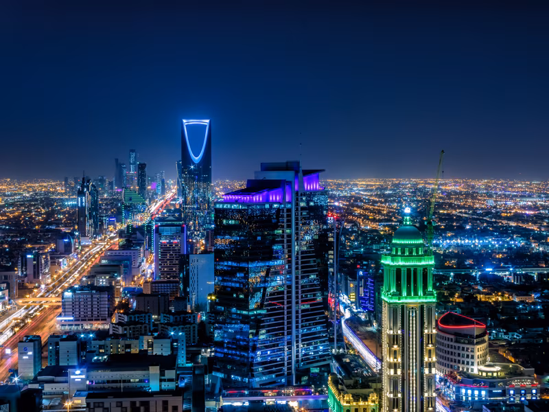 Saudi Arabien Skyline