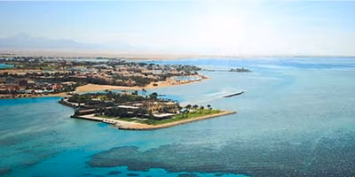 Ägypten - El Gouna, Luftaufnahme