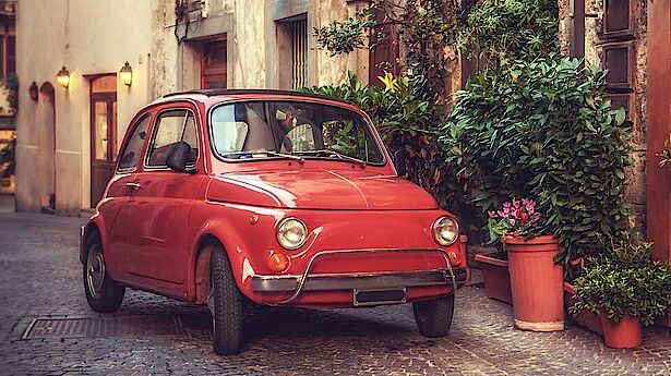 italien auto altstadt