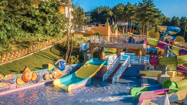 Hotel GRIFID Aqua Club Bolero, Kinderpool mit Rutschen, Bulgarien