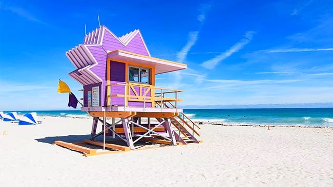 Florida Miami, Strand