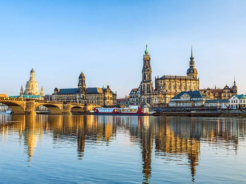 Ausblick auf Dresden