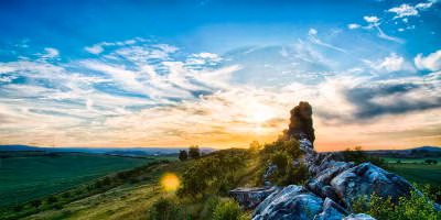 Harz Sonnenuntergang