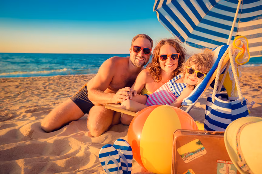 Familie Strand Kinder