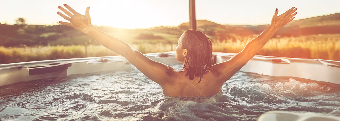 Wellness Entspannung mit Aussischt