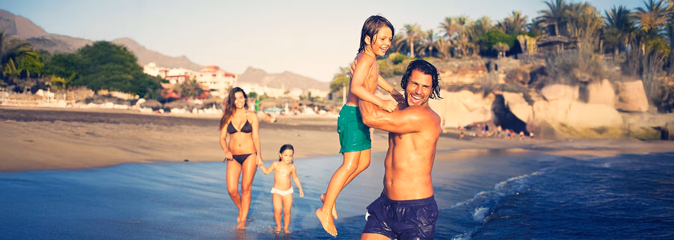 Familie Wasser Kinder