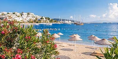 Türkische Ägäis - Bodrum, Strand