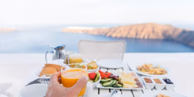 Frühstück mit Ausblick Te