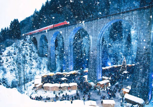 Weihnachten Ravennaschlucht
