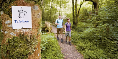 Paar Wanderung Saarland